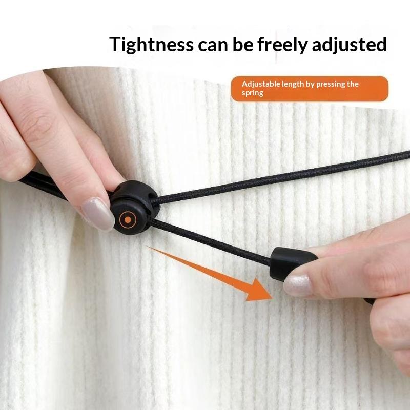 Adjustable Invisible Shirt Tuck Belt Elastic Anti-Wrinkle Undergarment Lock Strap for Men Office Business Wear