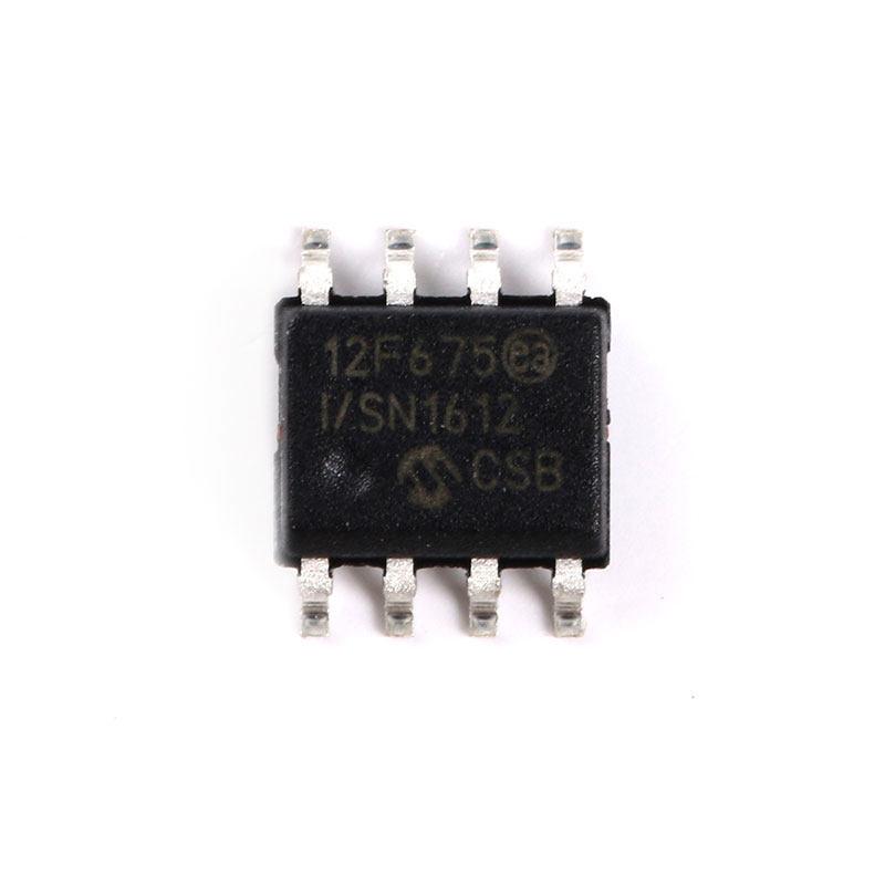 1~100Pcs PIC12F675-I/SN Sop8 Package 8 Bit Flash Memory Pic Microcontroller Integrated Circuit Chip For Electronic Diy Circuit