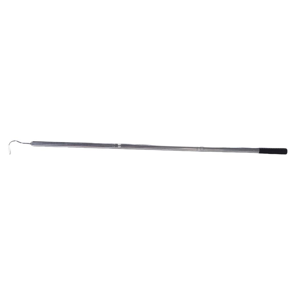 Attic Pull Down Hook System Aluminum Stainless Steel Up to 53.1 Inch Attic Ladder Pull Down Extension Rod Replacement