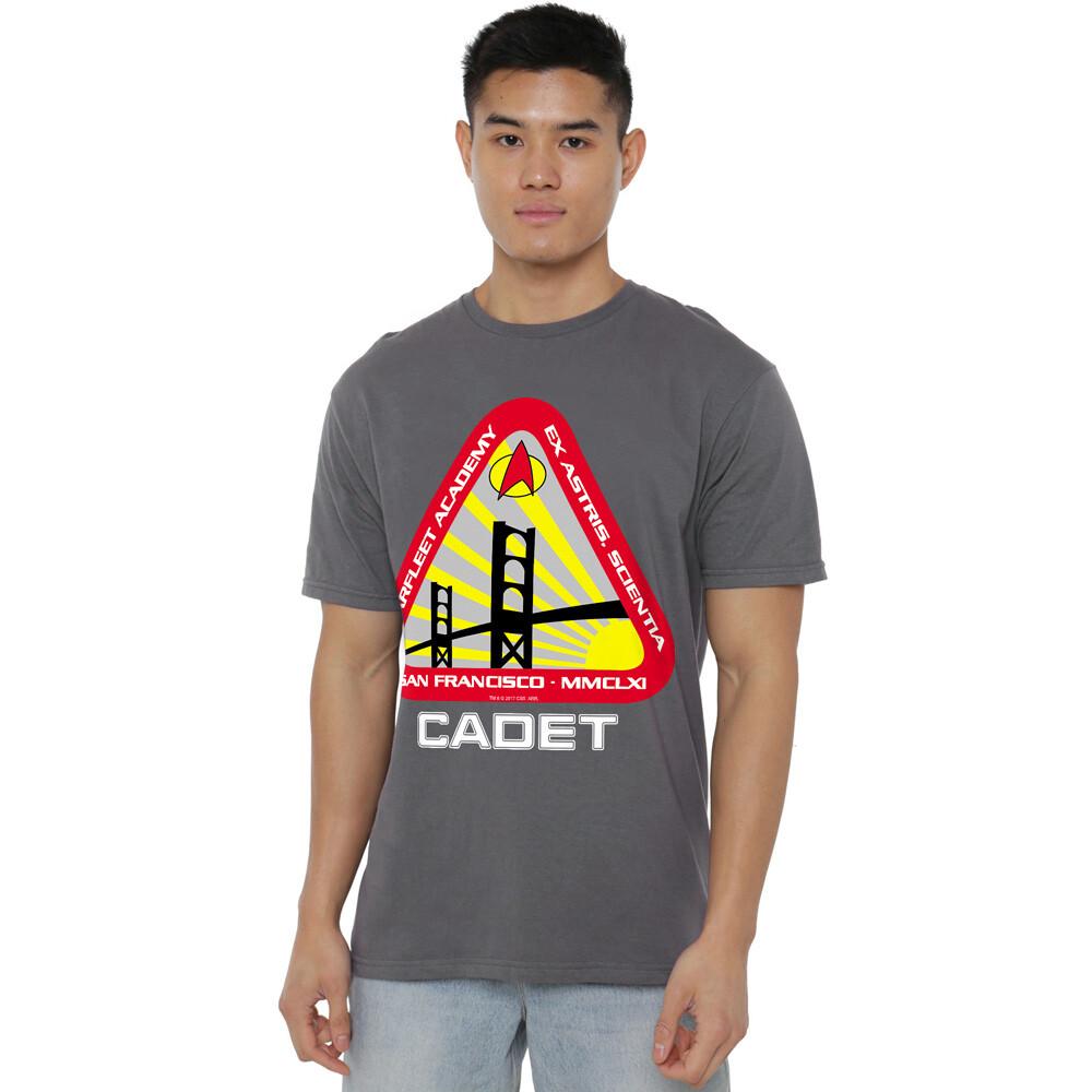 Star Trek Starfleet Cadet T-Shirt S-4XL Charcoal S