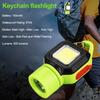 Lightweight Design Keychain Lamp High-Brightness COB USB Charging Flashlight  Daily Travel