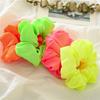 Prémiové scrunchies v tmavých tónech Elegantní velká gumička do vlasů pro ženy Estetický Office Chic Módní doplněk do vlasů