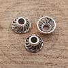 Floral Cup Spacer Beads End Caps Alloy For DIY Handmade Beaded Jewelry Making For Charm
