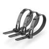 100Pcs Black Nylon Cable Ties Wire Line Fixed Fastener Zip Straps Tie Wraps 30cm