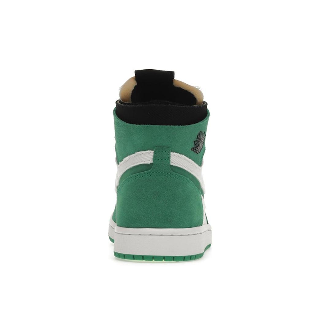 Air Jordan 1 High Zoom Comfort Stadium Green Women Sneakers White Black CT0979-300