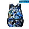 Luxury Popular Funny Shadow Milk Plush Student Bookbag Notebook Backpacks 3D Print Oxford Waterproof Boys/Girls Travel Backpacks