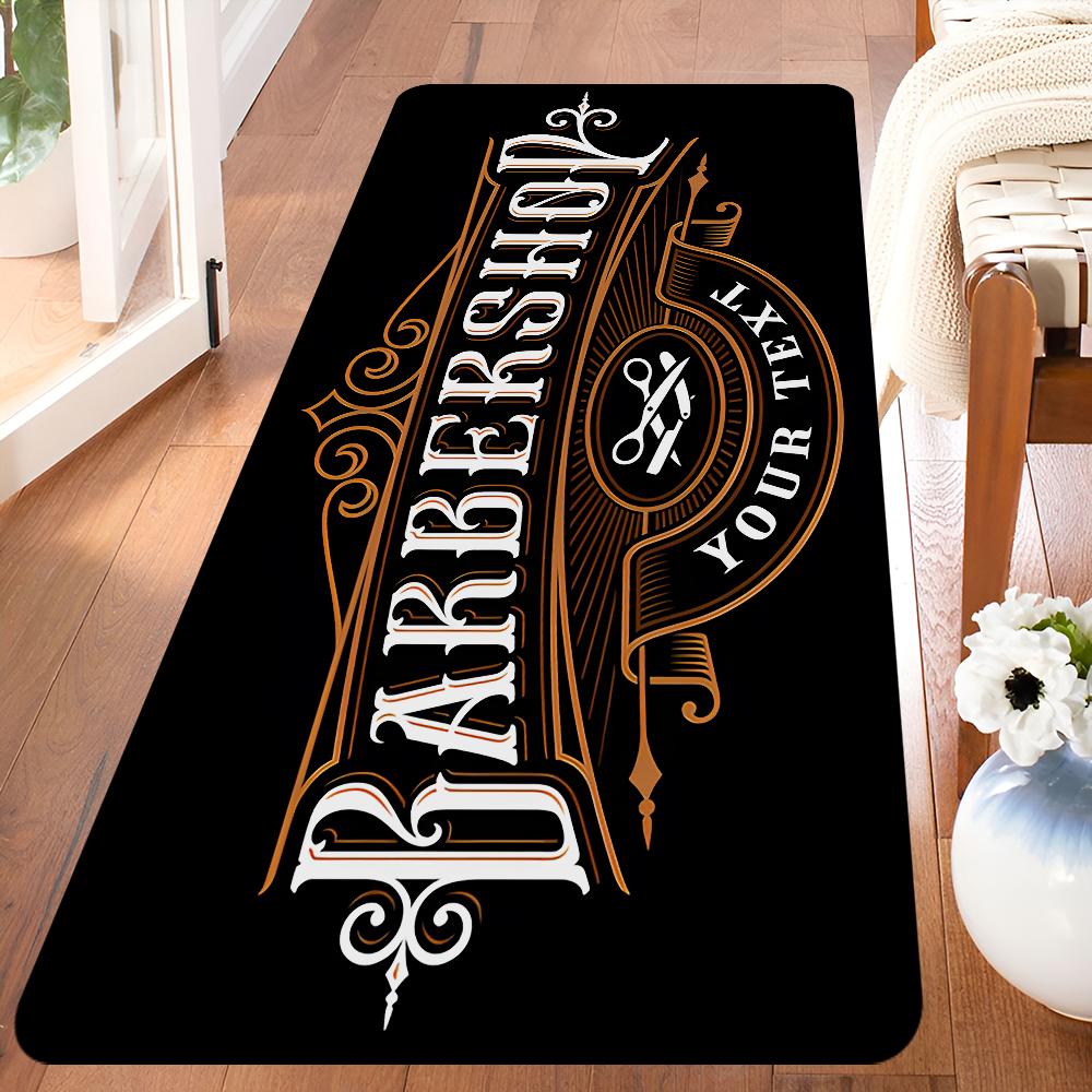 Vintage Sign Expert Barber Shop Floor Mat Non-Slip Laundry Room Mat Laundry Decor Balcony Child Living Room Household Carpets
