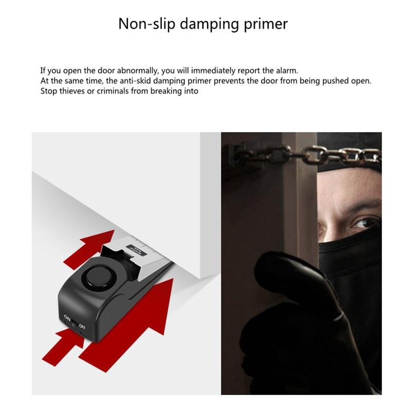 Hotel Door Burglar Alarm Door Gap Alarm Door Stopper Alarm Home Door Stop Alarm