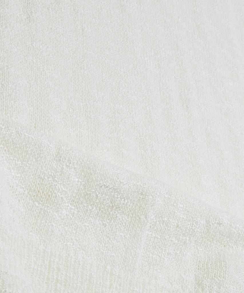 NODU Cool Summer Collar Slub Knit [Ivory]