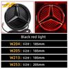 Car Front Grilled Star Emblem LED Illuminated Logo White Blue Red Light for Mercedes Benz W253 W204 W205 W213 Glc Gle W166 W176