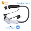Feyree Car EVSE Charger Plug 16A 3.5kW 32A 7kW Type2 To Type1 J1772 Cord Charging Cable Adapter for EV Charging Station Electric