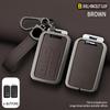 Skórzany Etui na Kluczyk Samochodowy ze Stopu Cynku 5/6 Przycisków Do Volvo Xc60 V60 S60 S80 Xc70 V40 Etui na Kluczyk Etui na Brelok do Kluczy Samochodowych