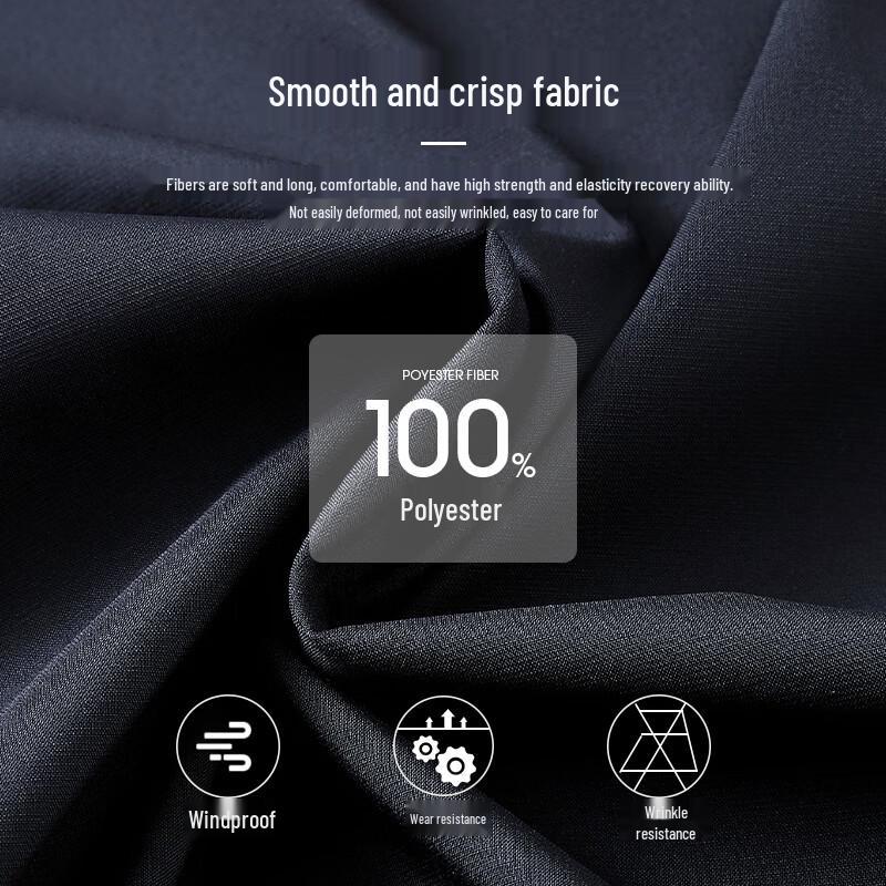 SHANSHAN Men's Detachable Hooded Business Casual Jacket