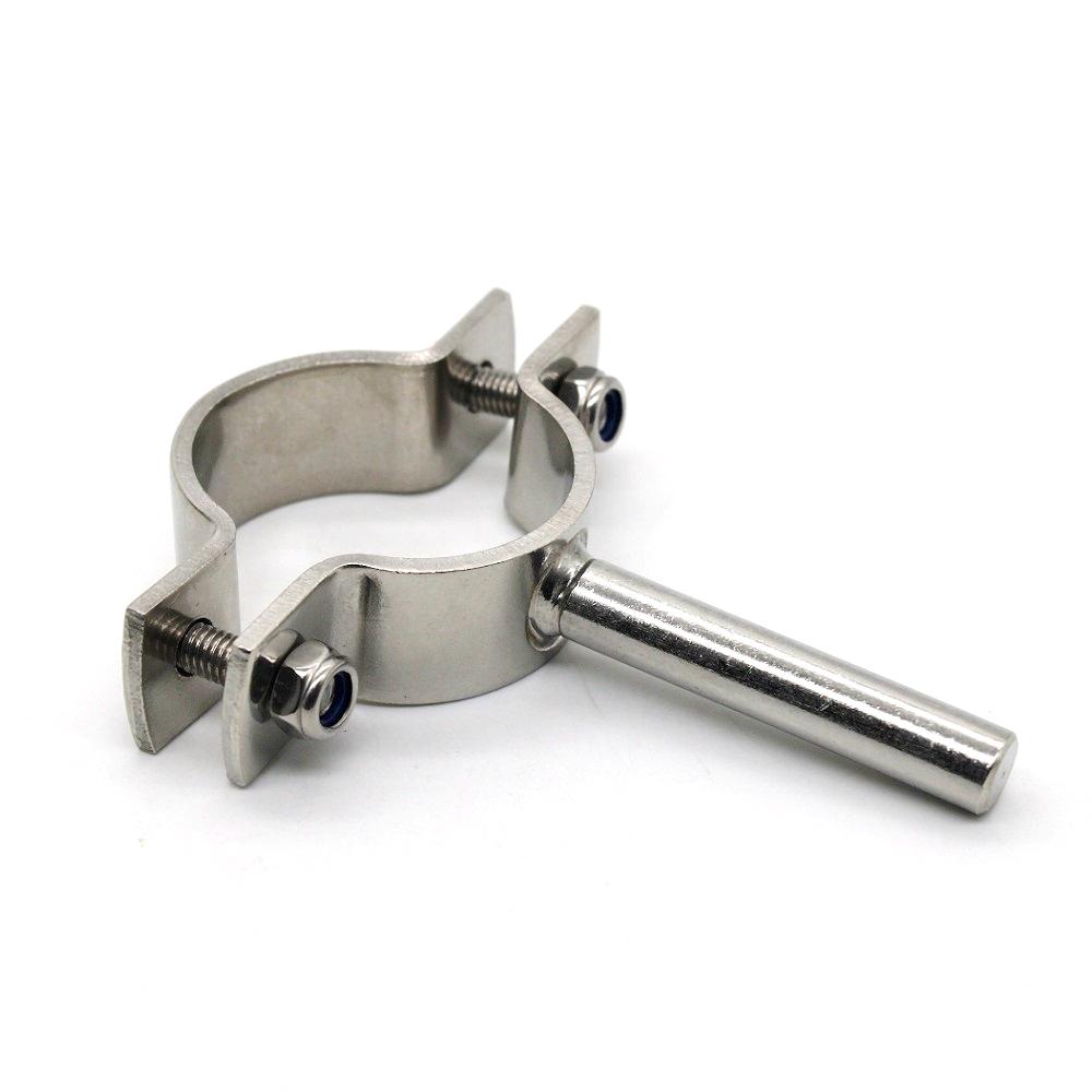Alle Größen 12-204mm Edelstahl 304 Sanitärrohrklemmen Clips Stützrohrhalter L =55MM