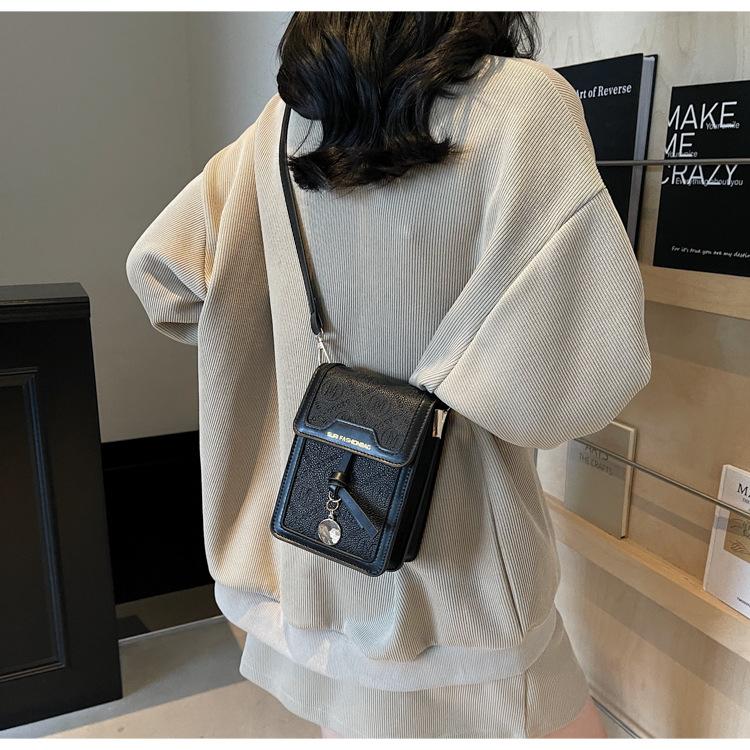 Fashion mini square bag women's new high-end versatile shoulder messenger bag mobile phone bag