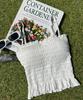 WEGO PHILLY Shirred Ruffle Size White Camisole, Underwear, Girly, Casual, Spring/Summer Clothes, Women's, F,
