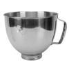 Stainless Steel Mixer Bowl 5L Large Capacity Multifunctional Non Slip Bottom Kitchen Gadgets Mixer Bowl