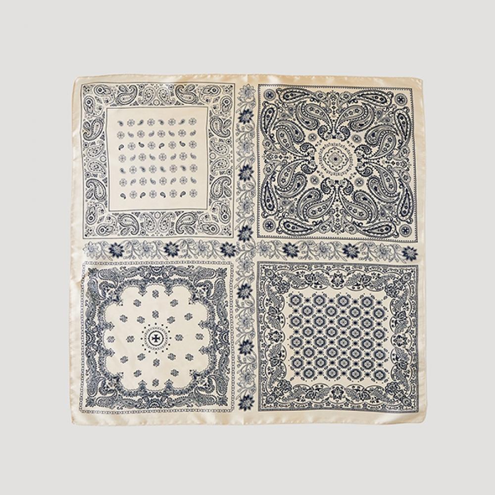 

Shesmiss Paisley Printed Scarf Scasfp12040 beige/00