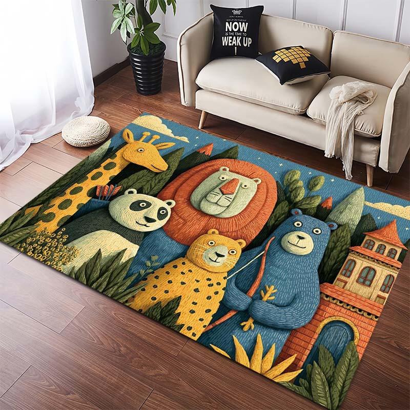 

Venice Sunset Cats Area Rug, Scenery Decor Floor Mat 40x60cm( 15x23in )