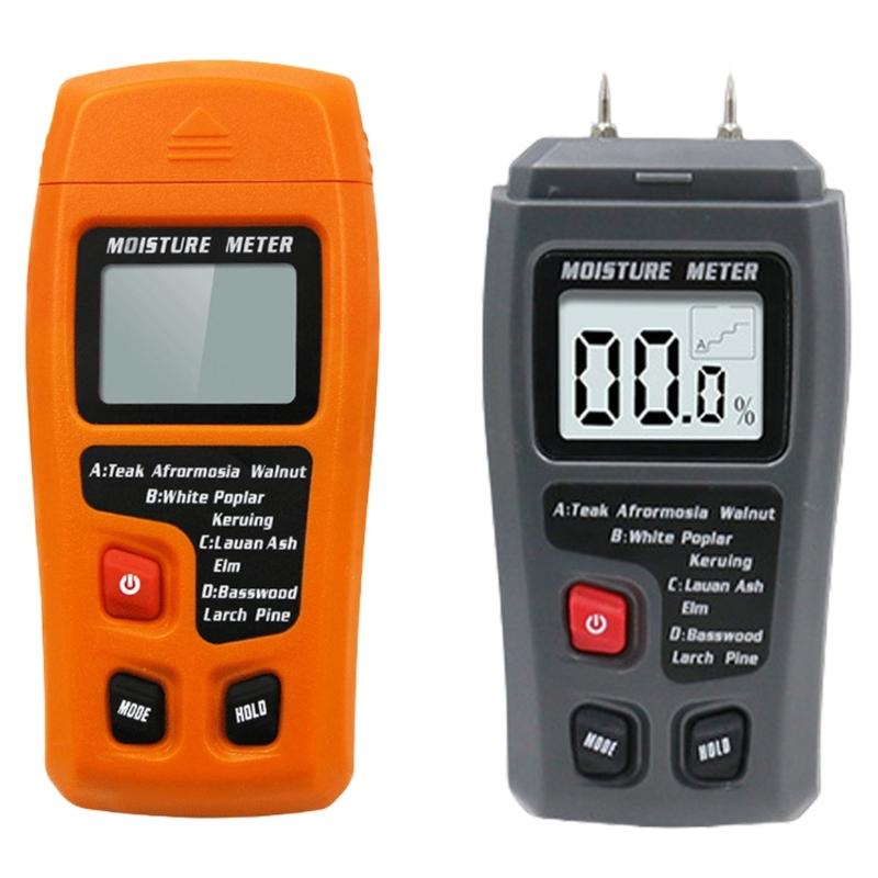 Humidity Measuring Device without Battery ABS Humidity Tester Handheld Moisture Gauges for Construction Indoor Monitoring