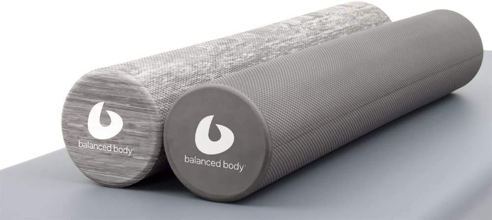 Balanced Body Magic Roller Yoga 90cm Long X 15cm Gray Pole, Wide,