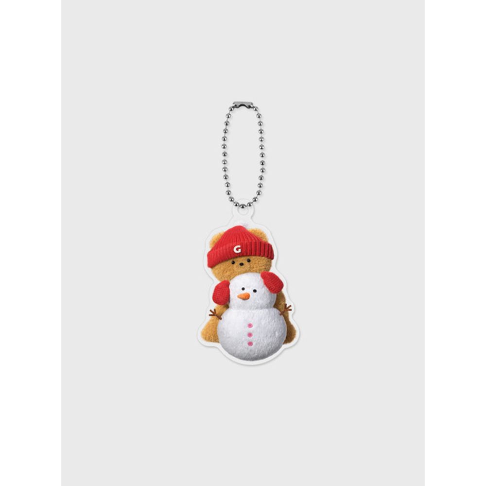 

theninemall snowman for gummy acrylic keyring single