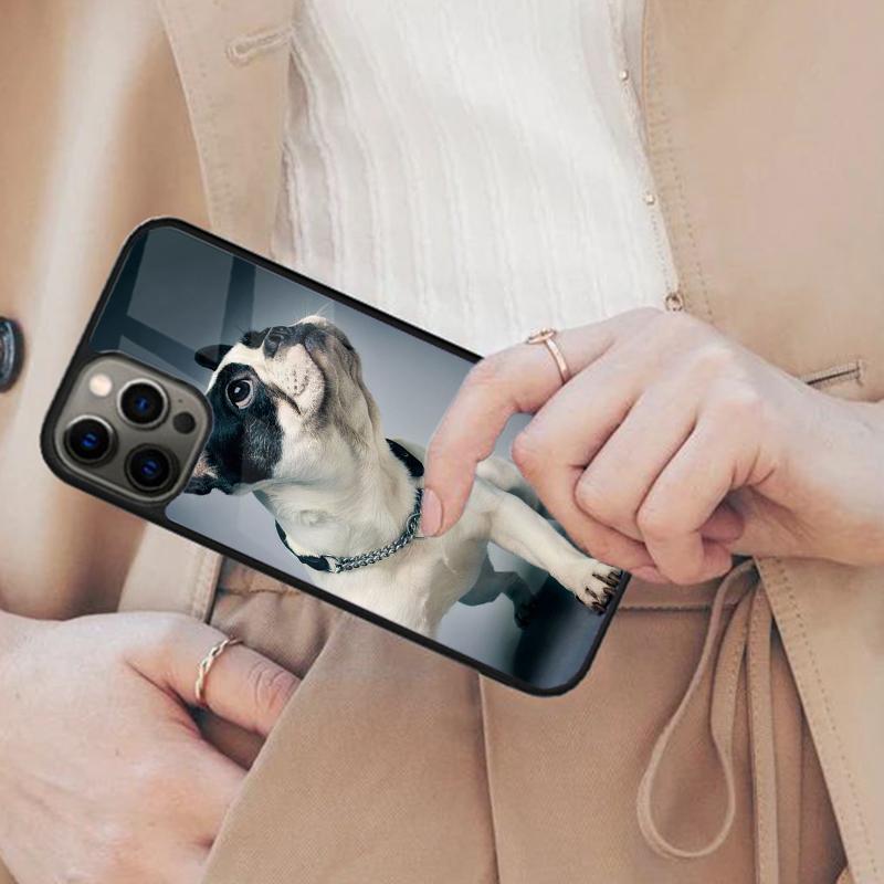 French Bulldog Dog Magnetic Phone Case For APPLE iPhone 17 Air 16 14 13 12 Pro Max 15 Plus Wireless Charge With MagSafe Cover