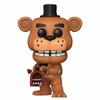 Figura funko pop fusion 1096 freddy fazbear con lanciarazzi pizza