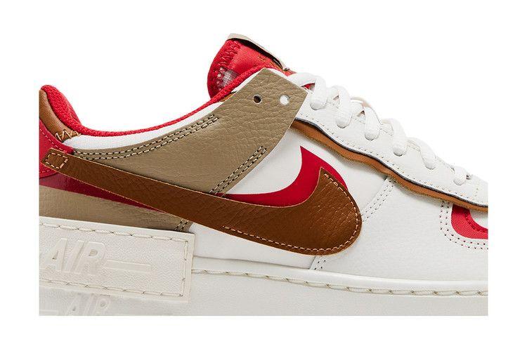 Nike Air Force 1 Low Shadow Phantom Fire Red Khaki (Women's)