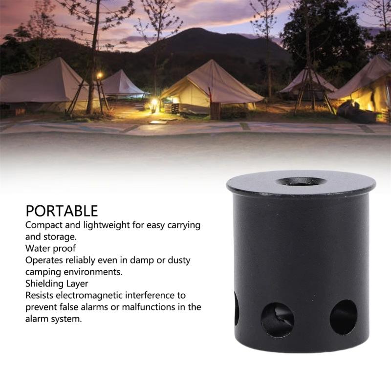 Nonrust Steel Trip Alarm With High Sensitivity For Outdoor Camping And Security Protections 25m Ranges