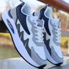 Comfortable and Breathable Shoes Men's New Versatile Sports Shoes Soft Sole Leather Surface Non-slip and Wear-resistant Running Shoes Men's Fashion