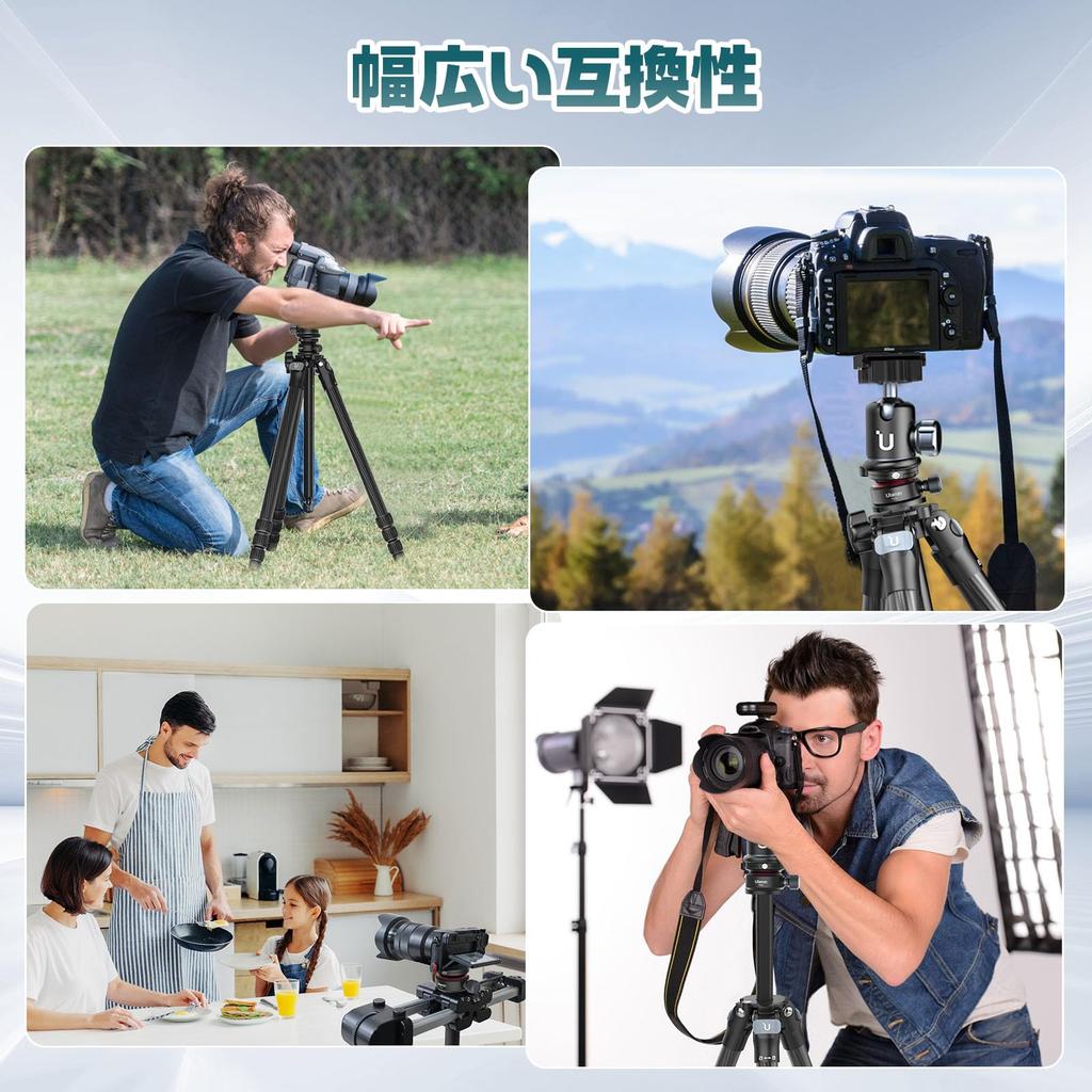 Ulanzi Leveling Camera Low Center of Aluminum Alloy Precise Angle Leveling Adjustment Maximum Load Capacity Includes Bubble Mounting Compatible with