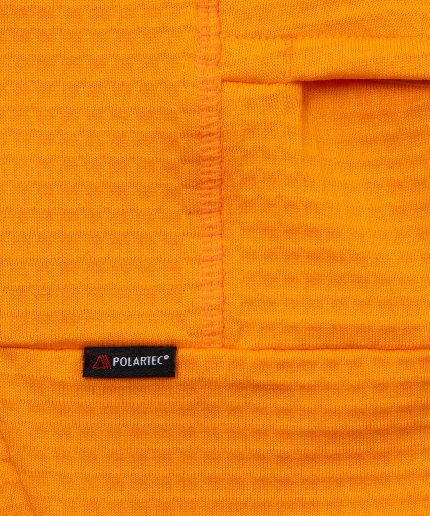 KALEG Racing Power Grid Running Hoodie Men'S (Orange)