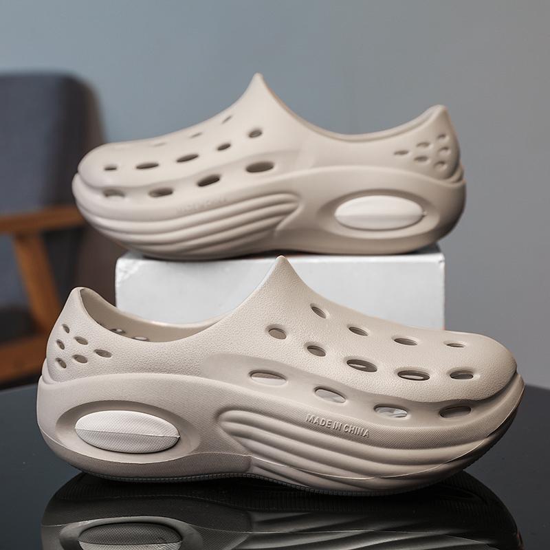 

36-45 Летняя обувь класса люкс для пар, модные дизайнерские пляжные сандалии для мальчиков, высококачественная мужская обувь на платформе, бесплатная доставка 44-45 хаки