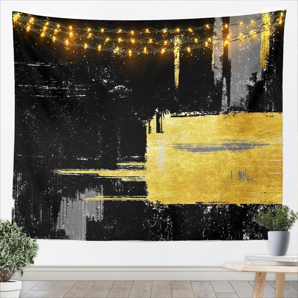 Hot Pink Black White Tapestry For Kids Boys Girls Abstract Morden Wall Art Buffalo Check Wall Hanging Blanket Bedroom Decor