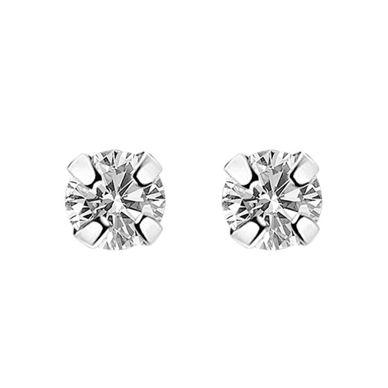 S925 Sterling Silver Rhinestone Mini Stud Earrings and Ear Cuff Set for Piercings