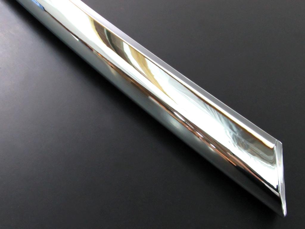 BRIGHTZ Chrome Front Lip Type A for Honda Crown and 204 GRS and S204 Athletes Cover, [FRO-LIP-020] 200, 201, (late model) GRS200, GRS201, GRS204,
