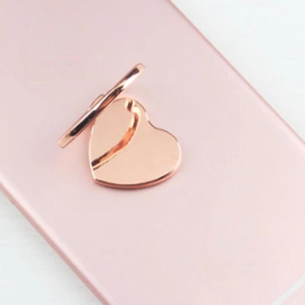 Heart Pattern Mobile Phone Finger Holder Smartphone Stand Holder Universal Phone Accessories For iPhone