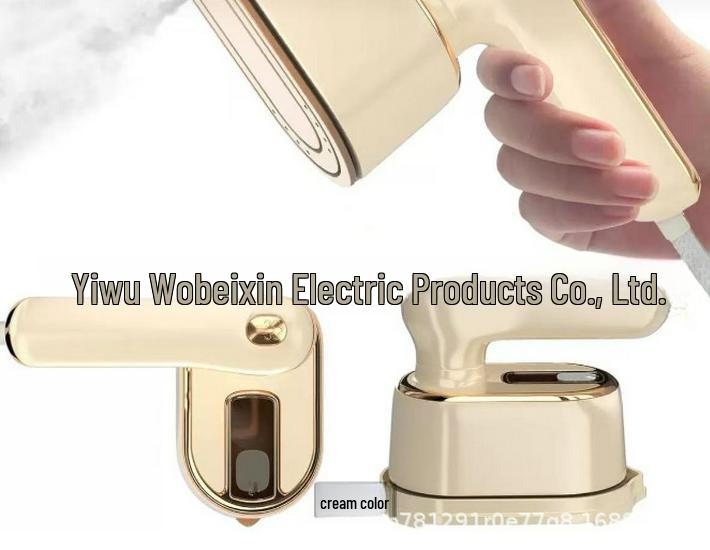 

Компактный складной отпариватель и утюг двойного назначения для влажной и сухой глажки, идеально подходит для общежитий и домов, подходит для любого сезона UK Standard бежевый