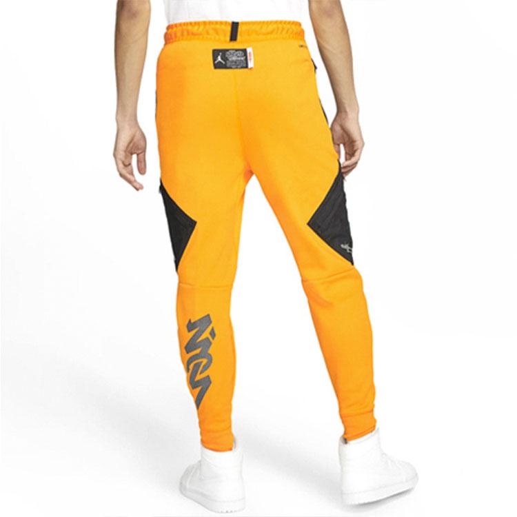 Jordan x Zion x Naruto Pants (Asia Sizing) Orange Men Streetwear DO6600-833