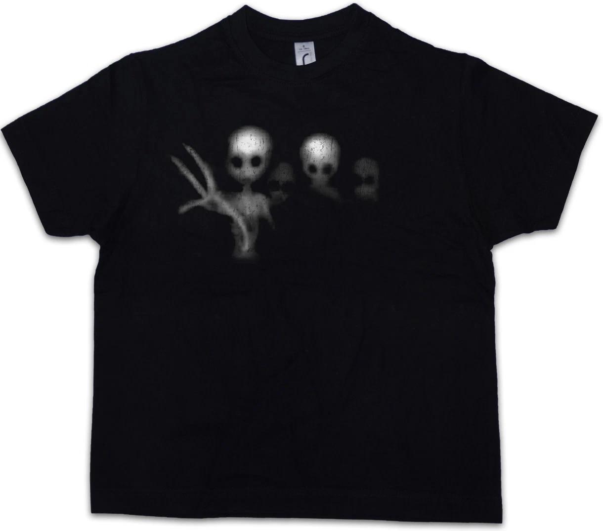 ALIEN GHOSTS Kids Boys kids boys T-Shirt Ufo Area Restricted 51 Alien Sighting 110