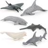 Pvc Ocean Life Dolphin Devil Fish Beluga Shark Realistic Model Collectible Display Figurine