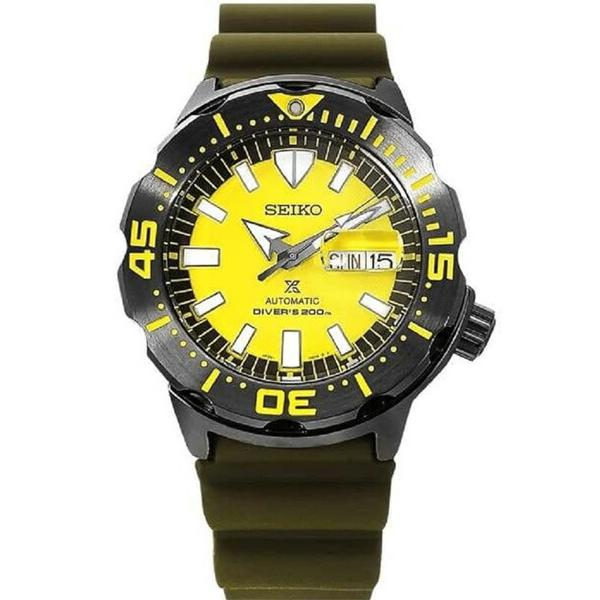 

SEIKO PROSPEX Asia Limited Yellow Monster Divers Automatic Watch SRPF35K1