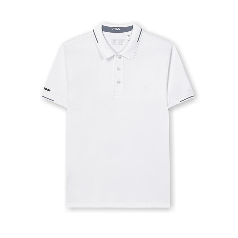 

New FILA MODERN HERITAGE Polo Shirt Men s Standard White F51M427106AWT 185/104A/XXL