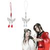 Heaven Official's Blessing Butterfly Phone Chain Hanging Rope Hua Cheng Lanyard  Cosplay