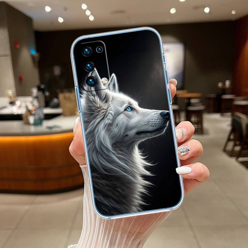 Animal Wolf Phone Case for Motorola G14 G15 G24 G30 G31 G32 G34 G41 G42 G51 G52 G50 G60S G60 G62 G72 G71 G73 G84 G85 G200 E32