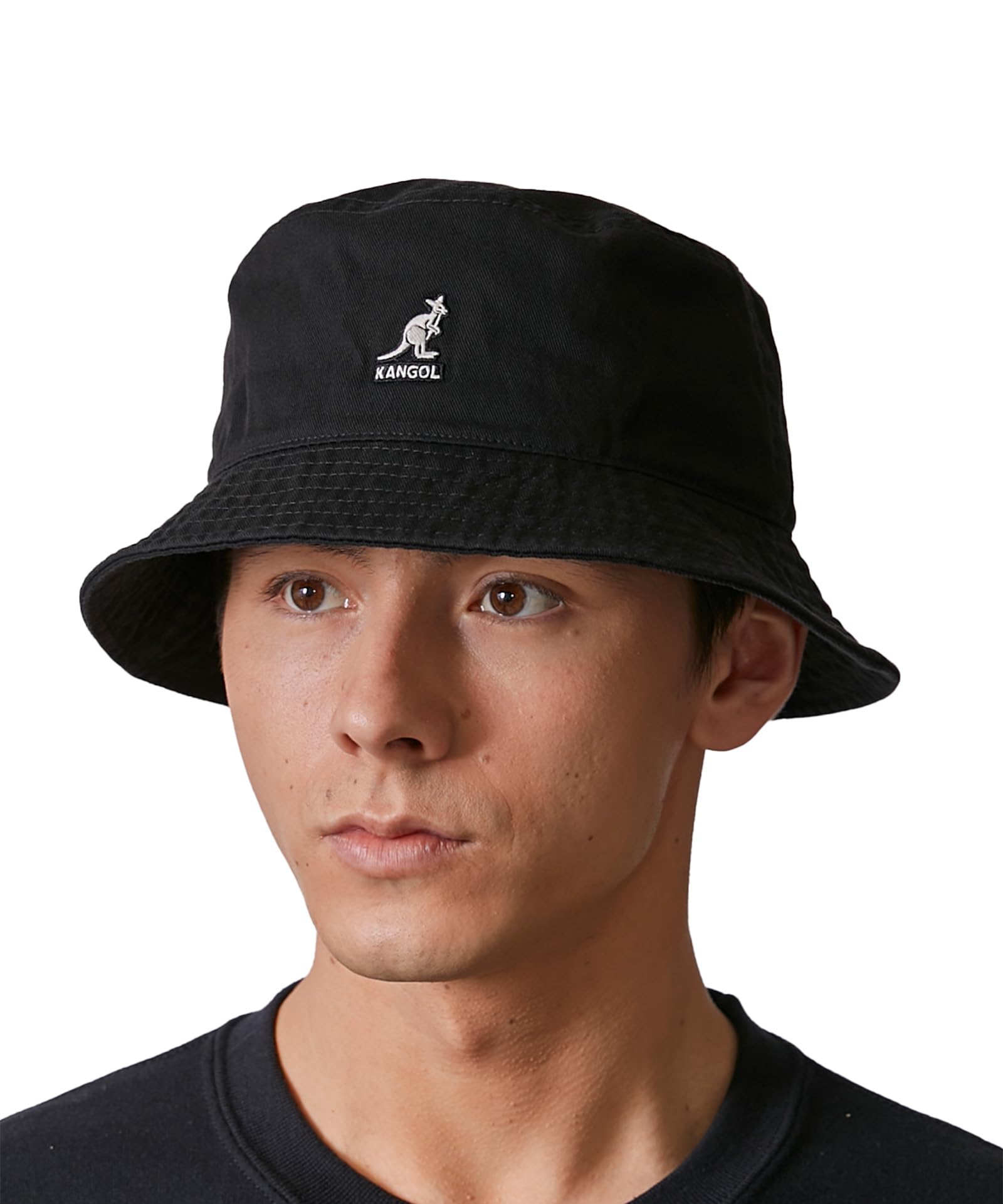 

Панама стираная Bucket BLACK 23 [Kangol] (01)