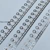 Extra Small O-Type Ring Terminal for Grounding, Cold Crimp, Circular Horizontal, Sizes 1.8, 2.0, 2.2, 2.5.