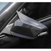 Version For Chevrolet Malibu L LS LT 2016- Car Sticker Rearview Side Mirror Cover Wing Cap Exterior Door Case Trim ABS