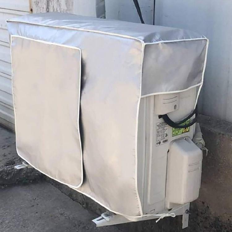Air Conditioning Cover Outdoor Air Conditioner Cover Waterproof Oxford Fabric UV Protection for Outdoor